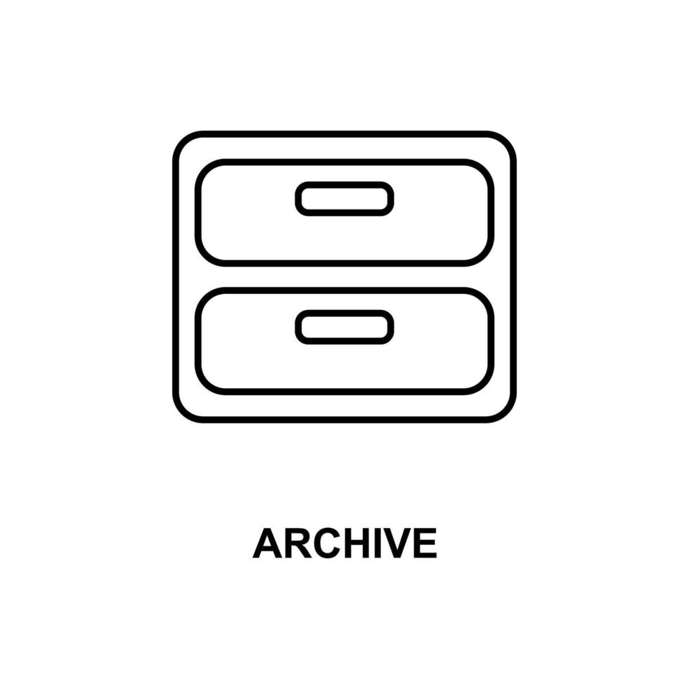 icono de vector de archivo