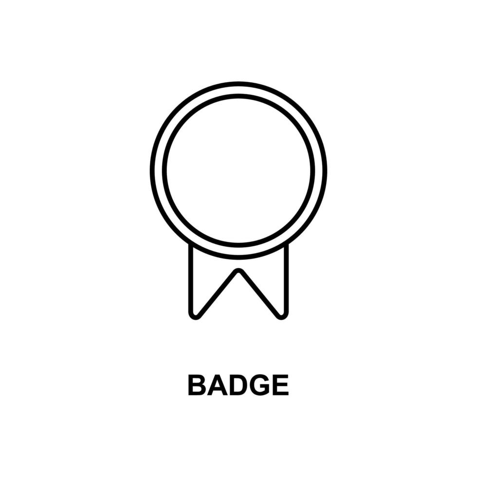 badge vector icon