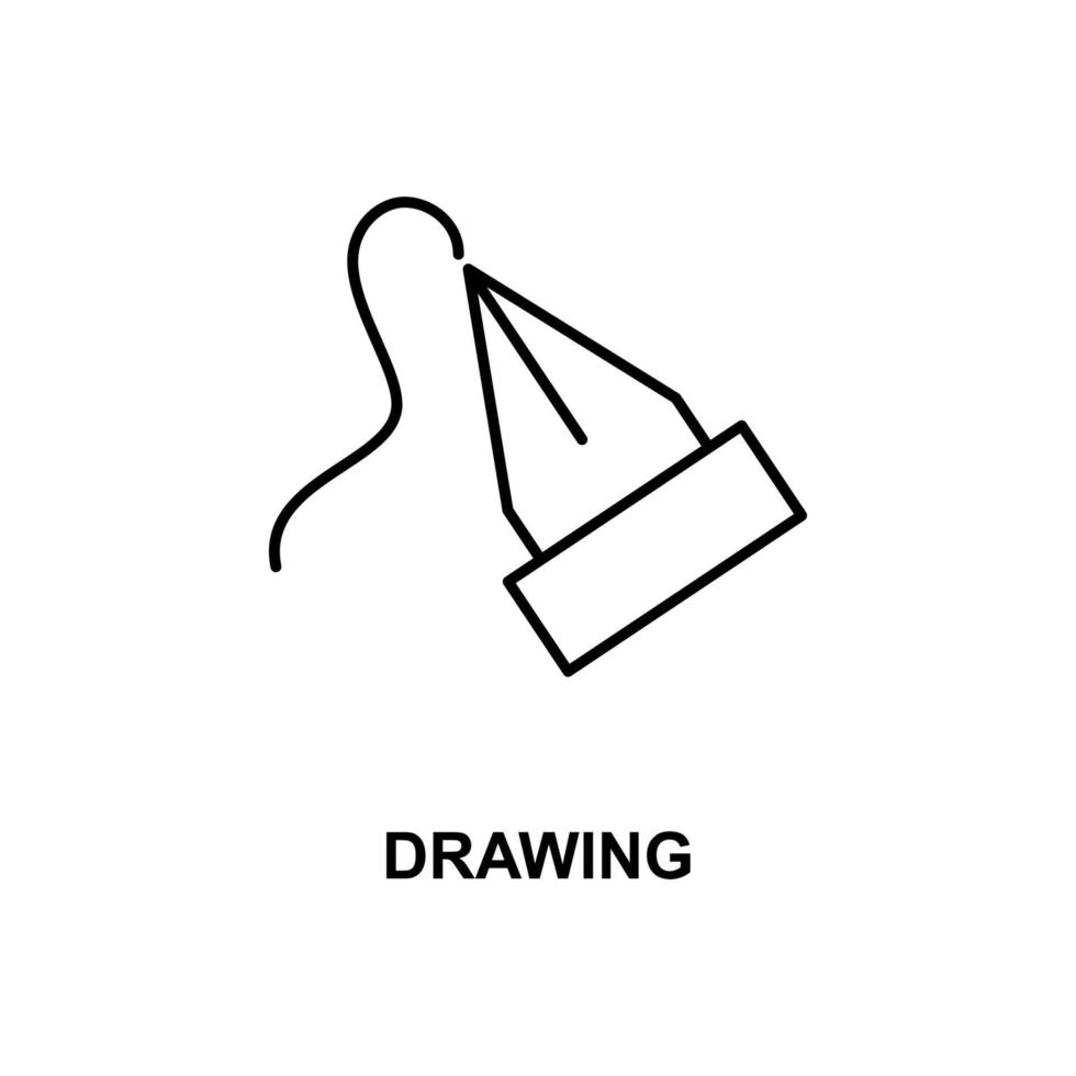 drawing vector icon