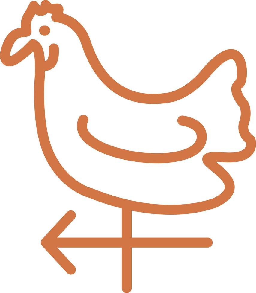 Weather Vane Vector Icon Design