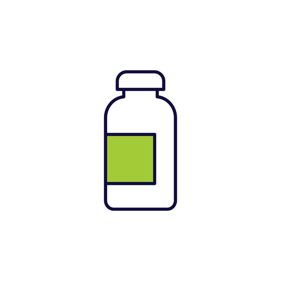 in vitro medicine vector icon