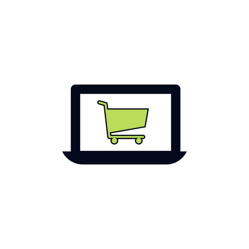 online shopping vector icon