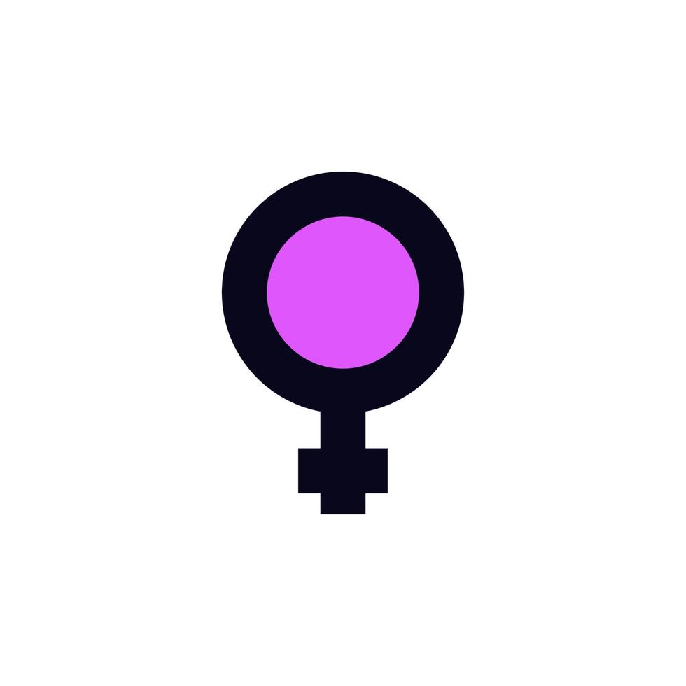 female sign vector icon