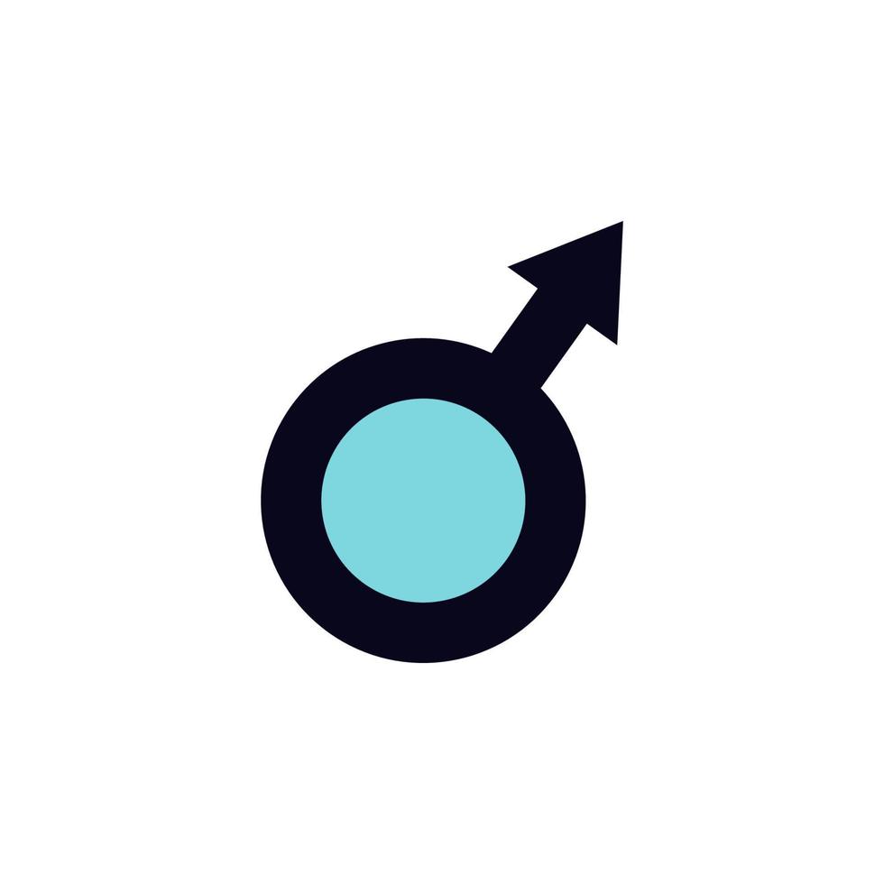 masculine vector icon