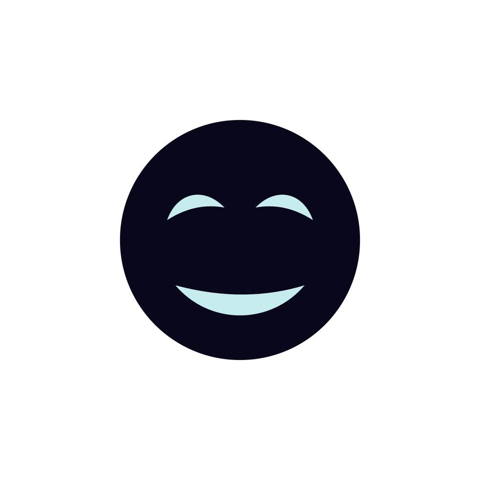 emotion smile vector icon
