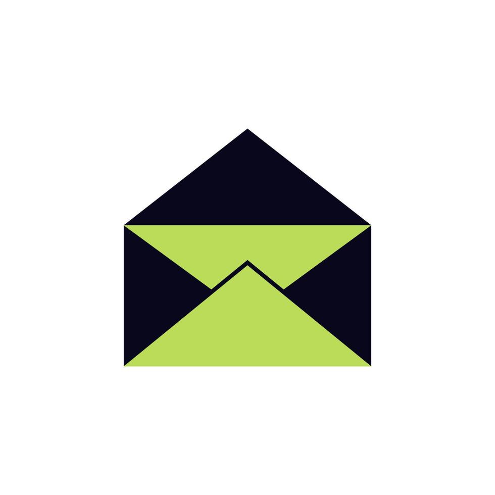 open envelope vector icon