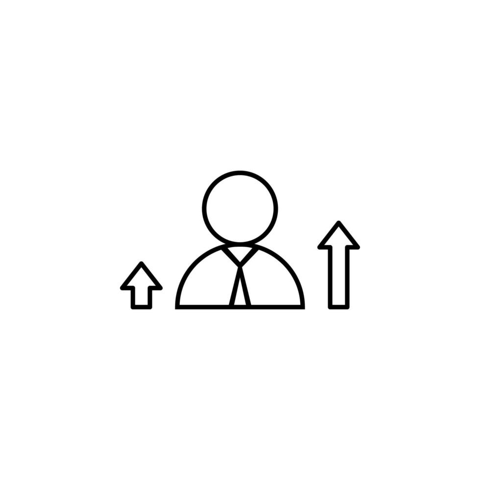 employee picking up vector icon