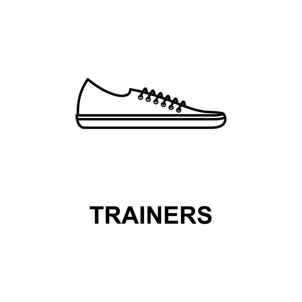 sneakers vector icon