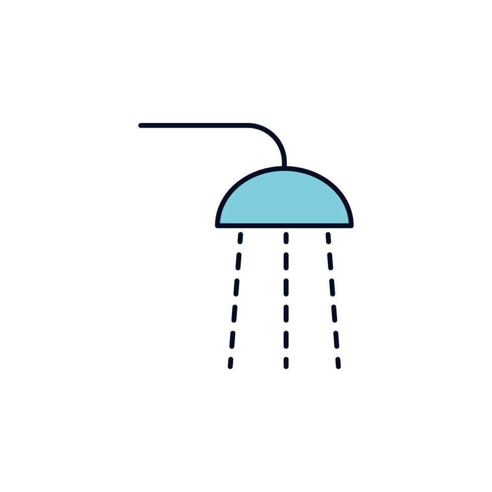 shower vector icon