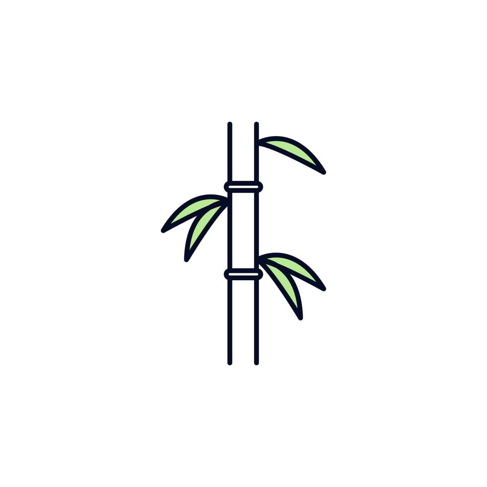 bamboo vector icon