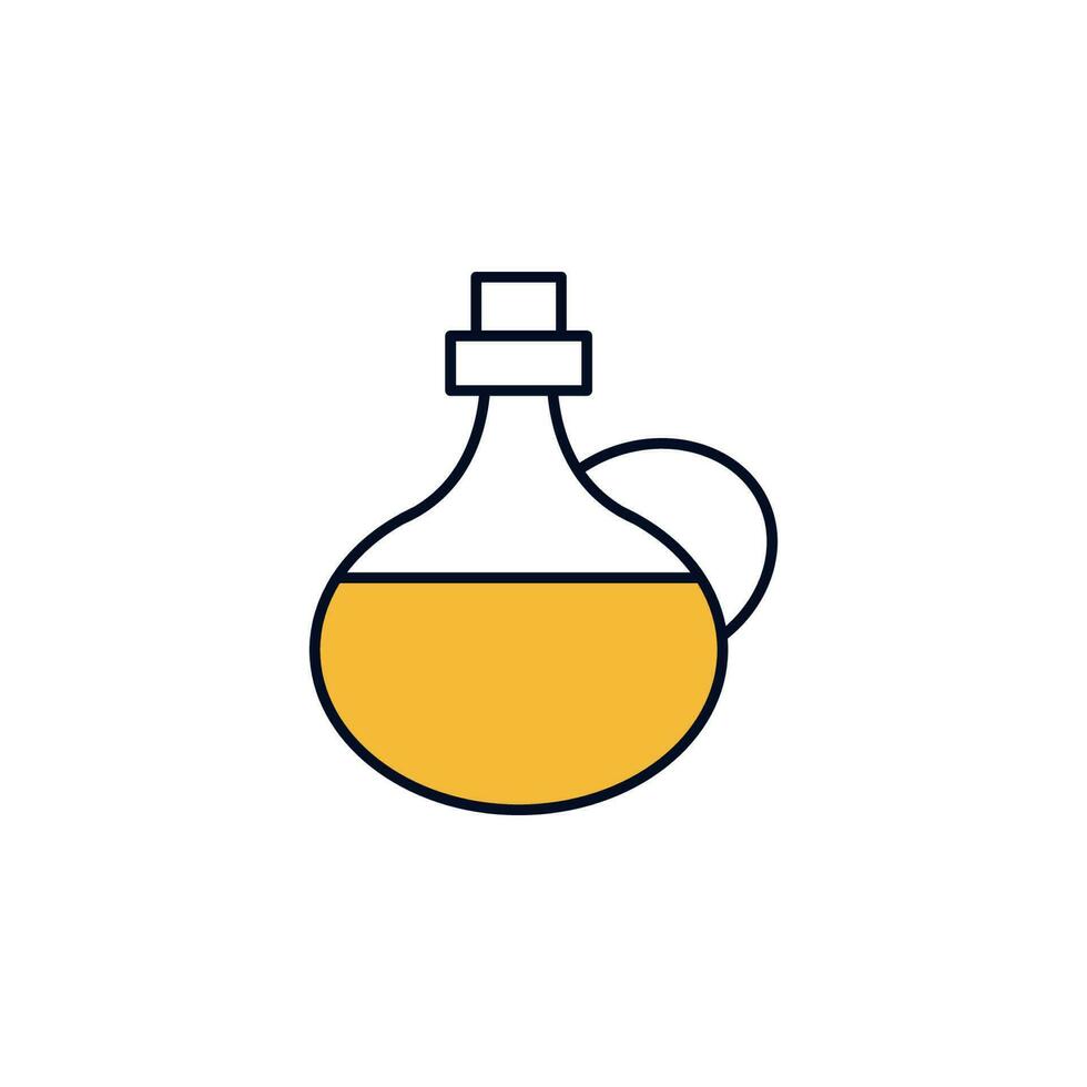 oil in a vessel vector icon