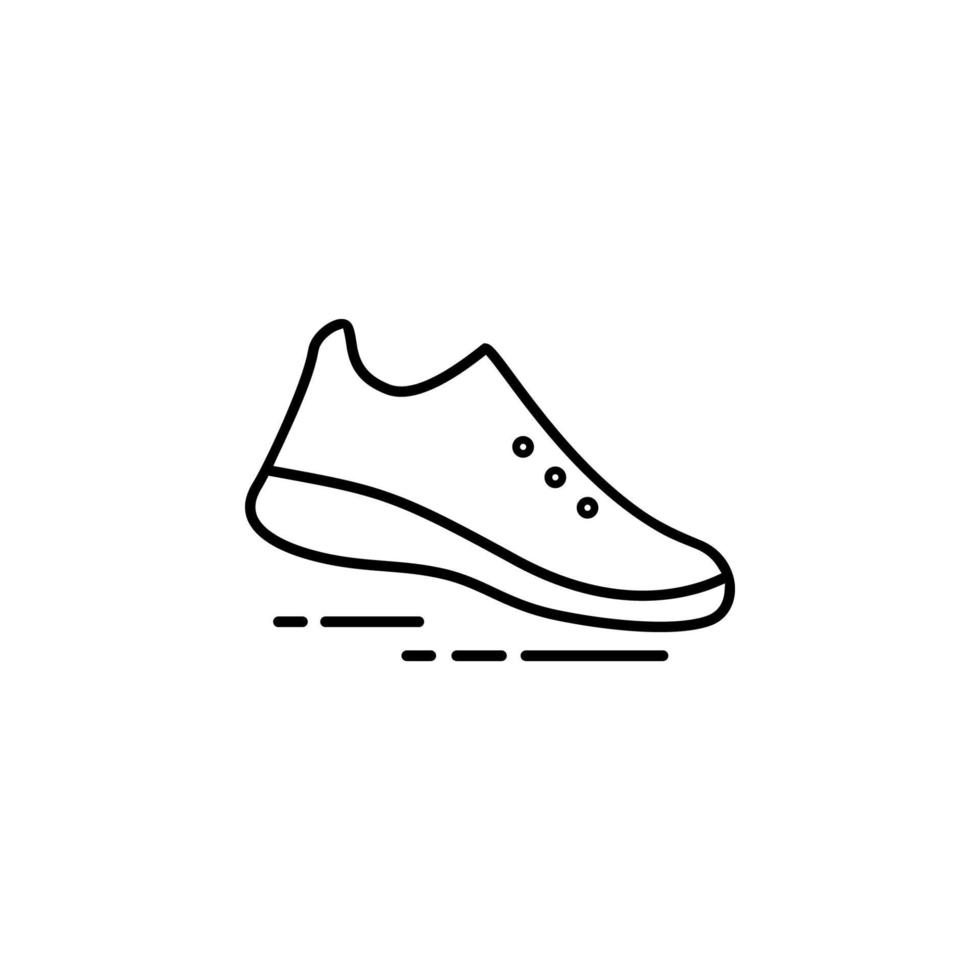 sneakers vector icon
