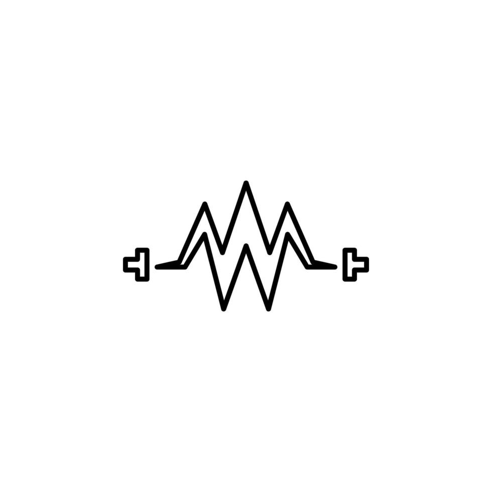 electricity vector icon