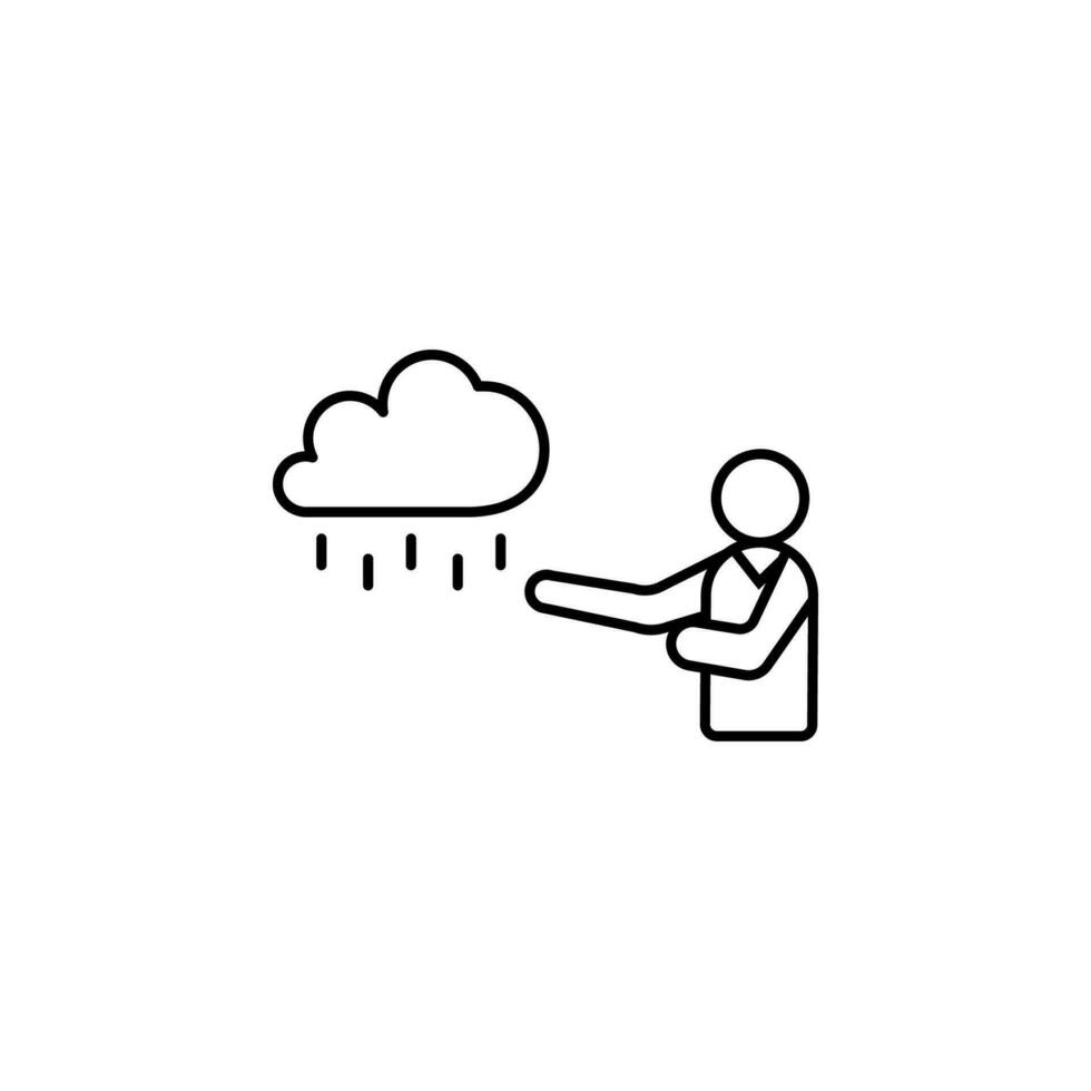 weather forecast vector icon