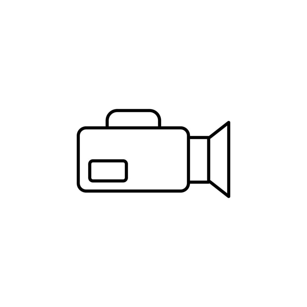 camcorder vector icon