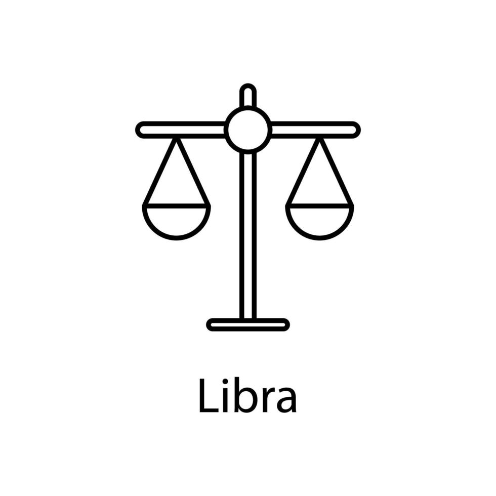 libra vector icon