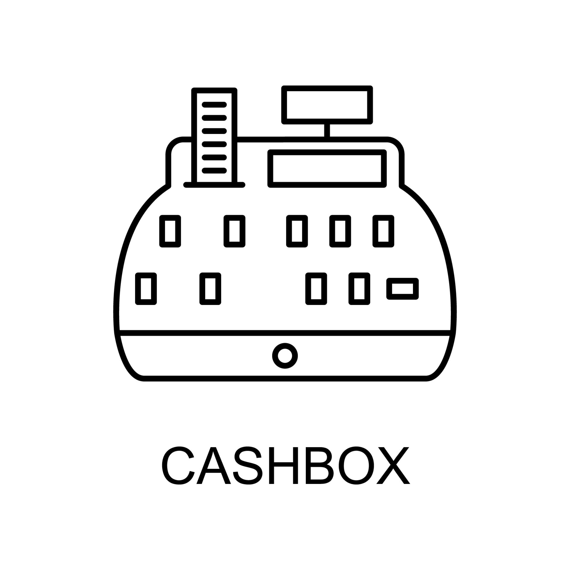 cash box vector icon 22762948 Vector Art at Vecteezy