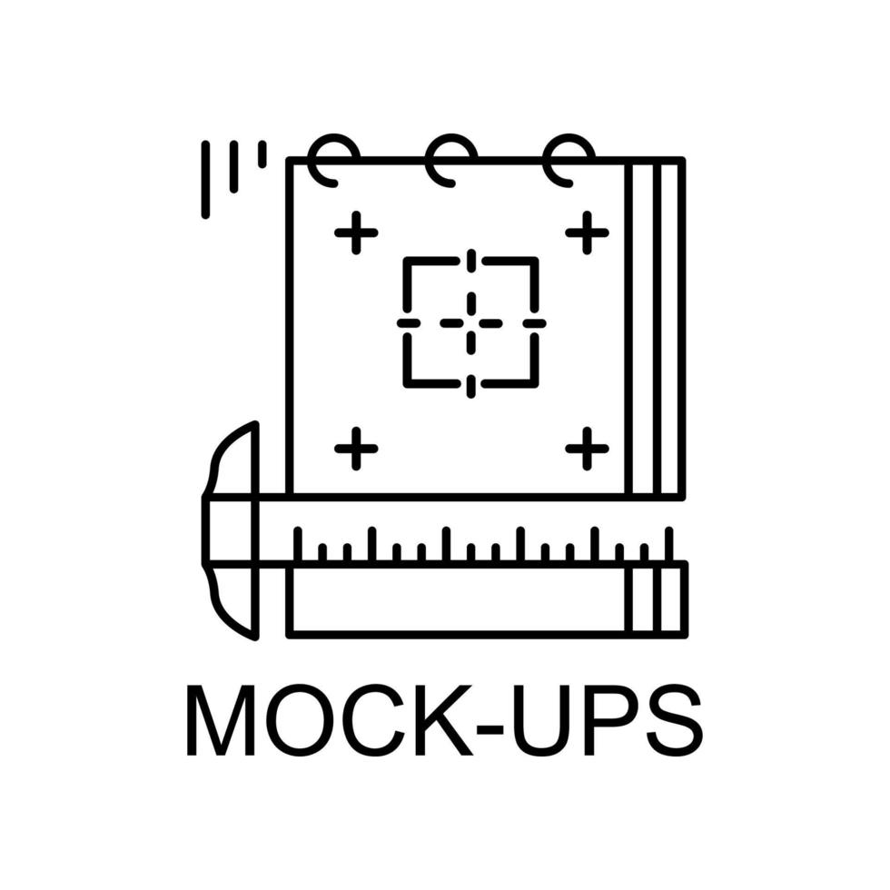 mock-ups vector icon