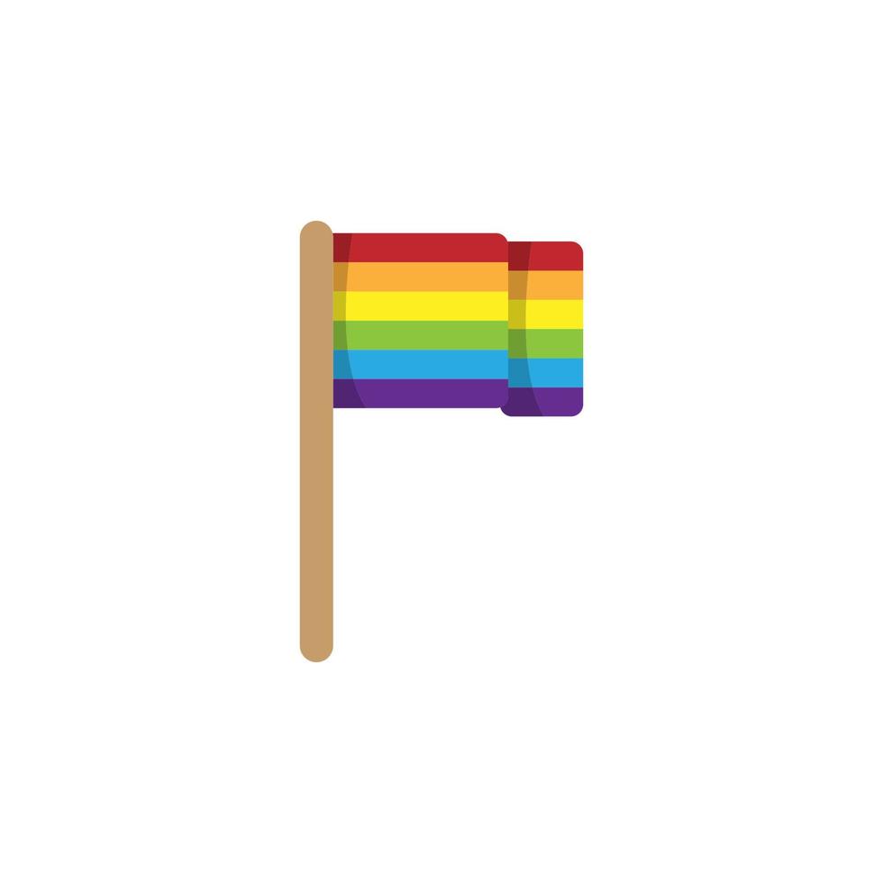 World pride day, gaycolor vector icon