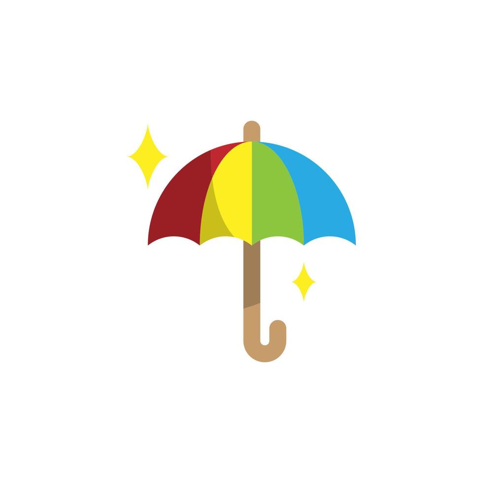 World pride day, umbrellacolor vector icon