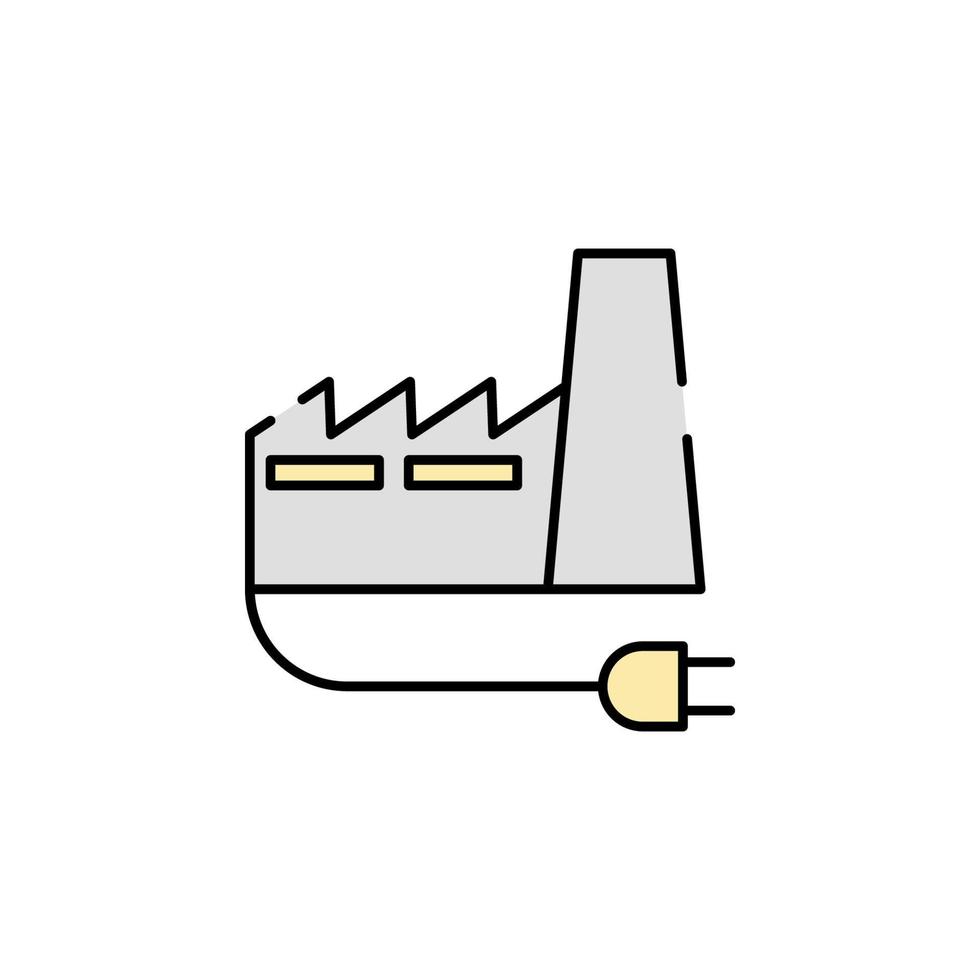 Factory vector icon