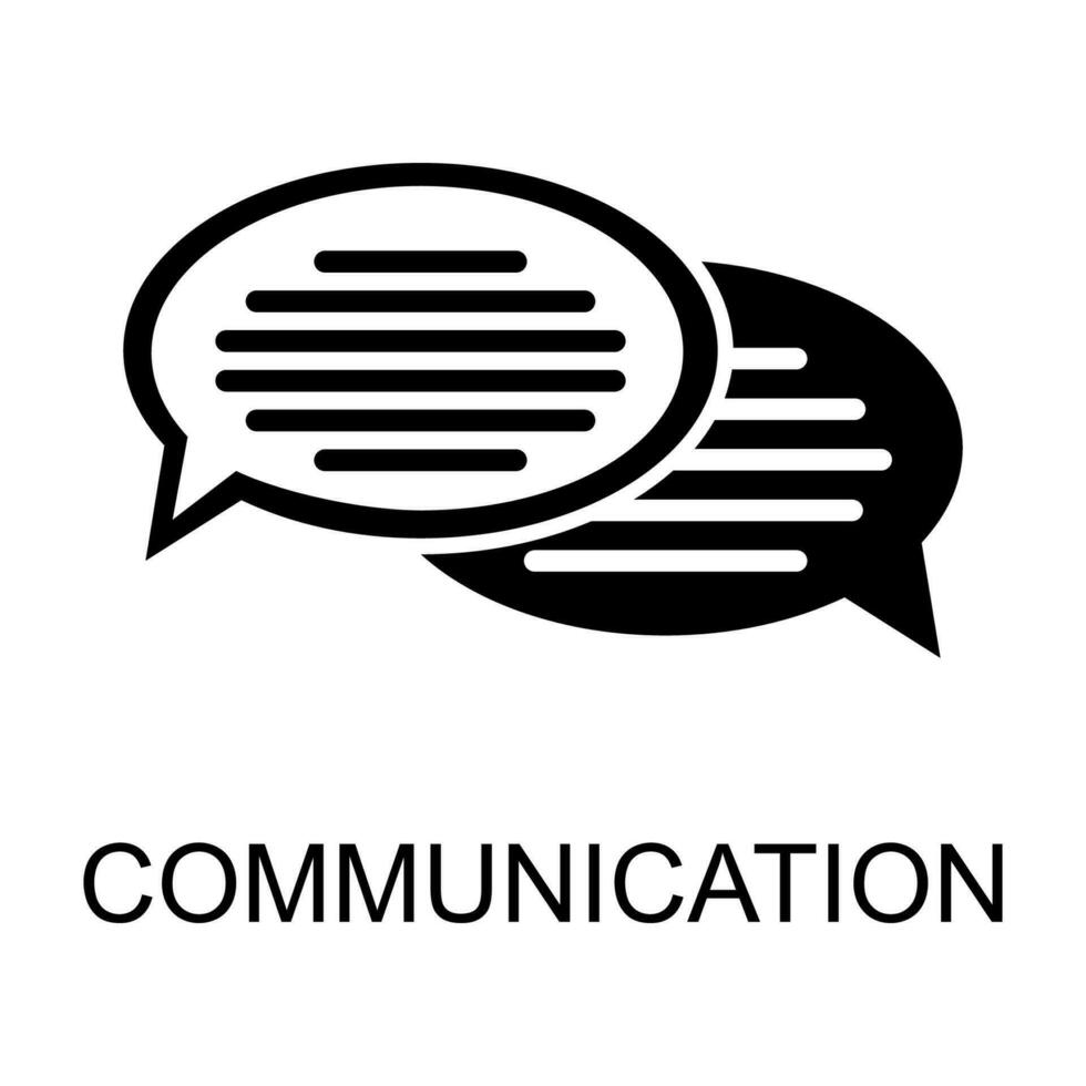 communication sign vector icon