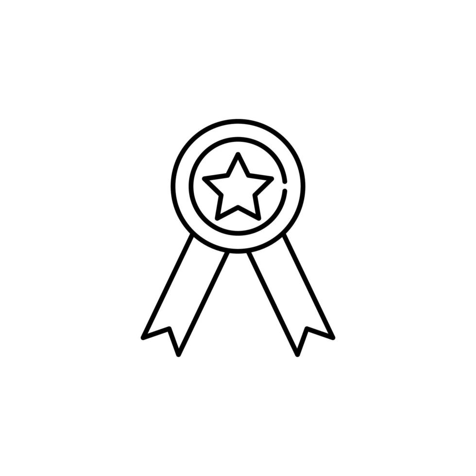 icono de vector de medalla