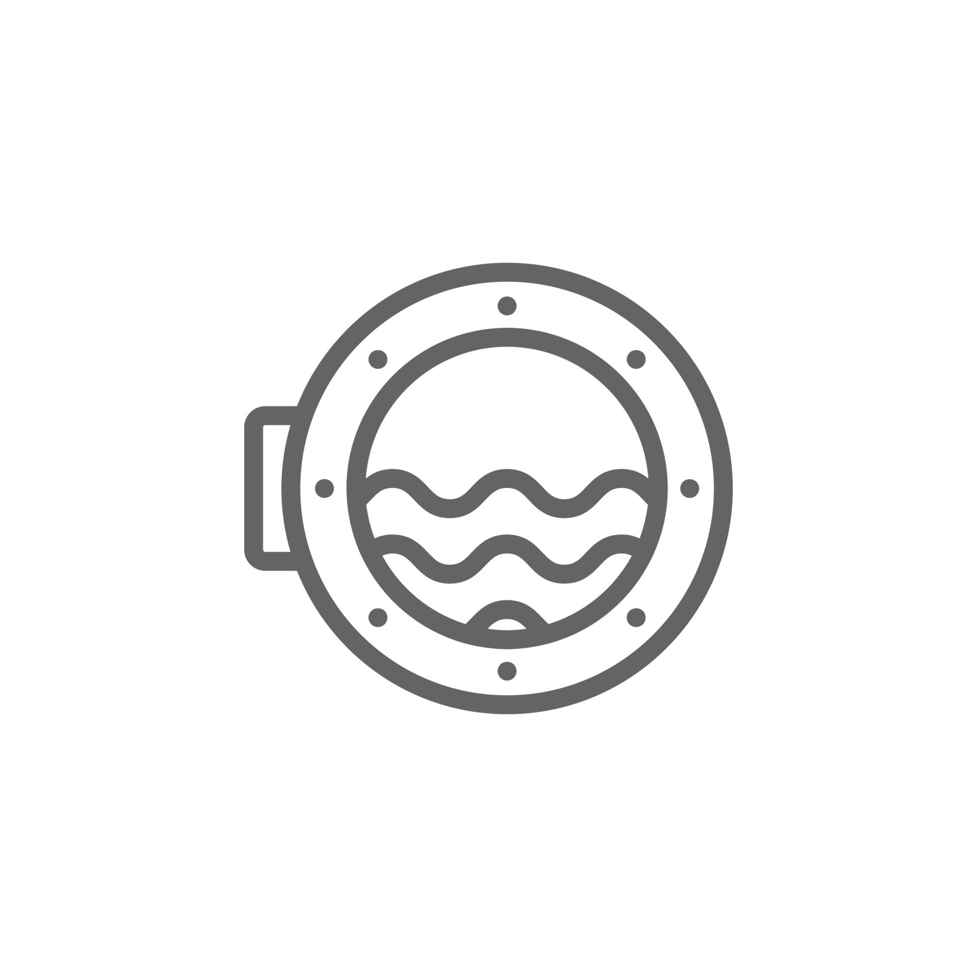 porthole vector icon 22763886 Vector Art at Vecteezy