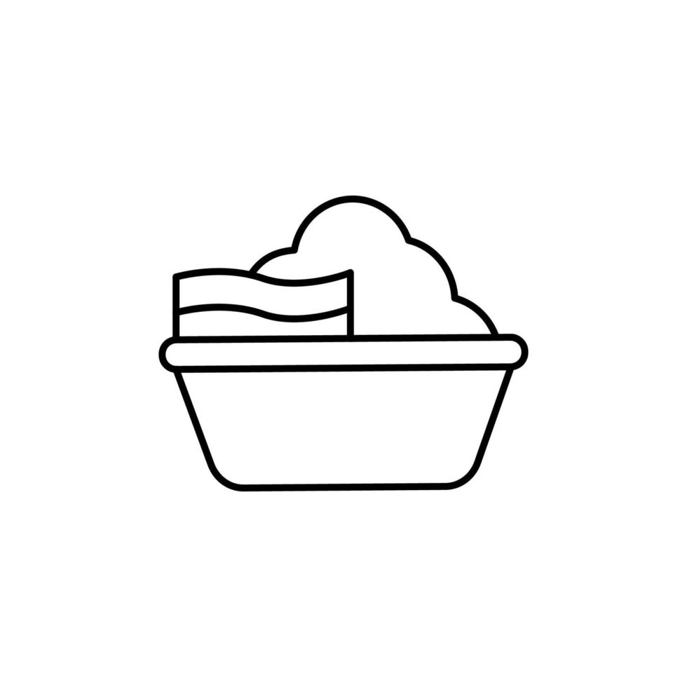 Breakfast, food vector icon