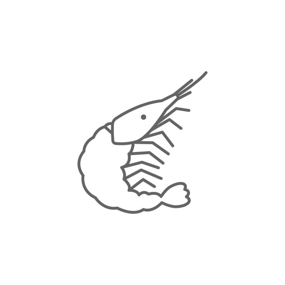 Prehistoric shellfish vector icon