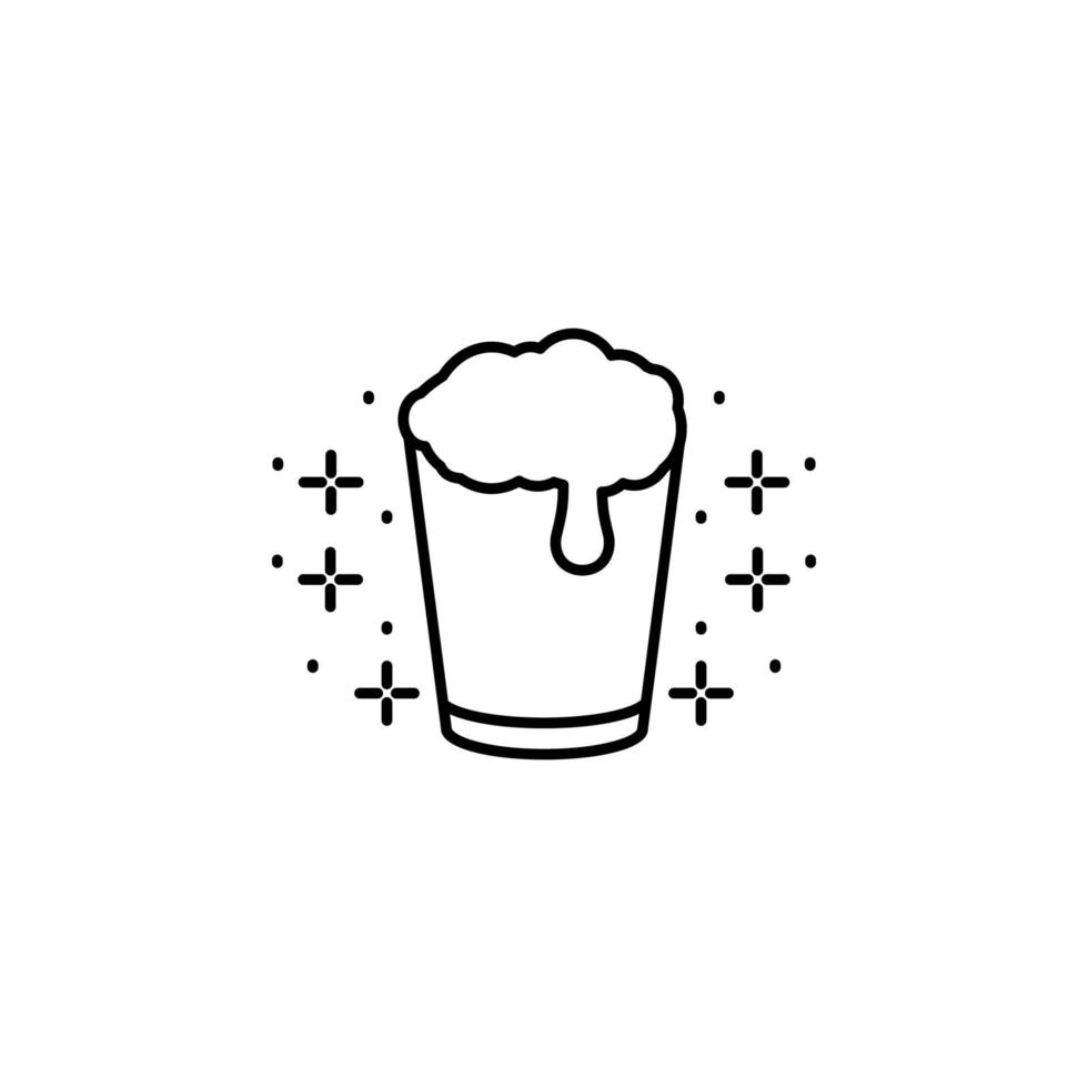 Beer, drink vector icon