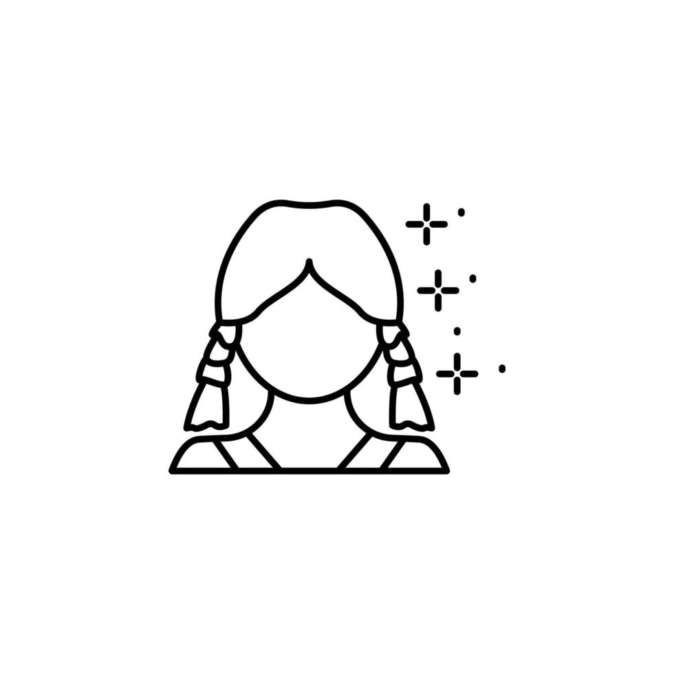 German, avatar vector icon