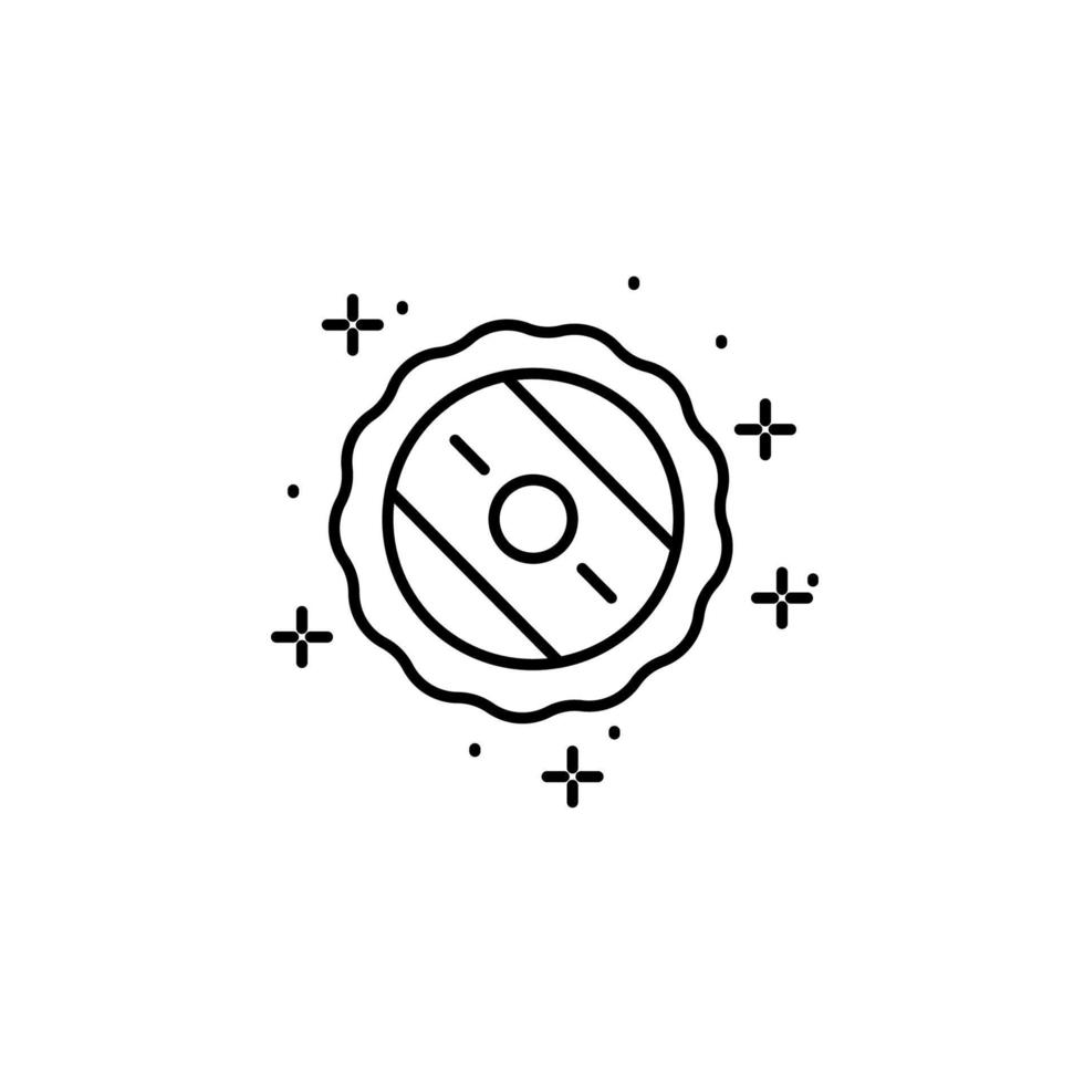 Beer cap, beer vector icon