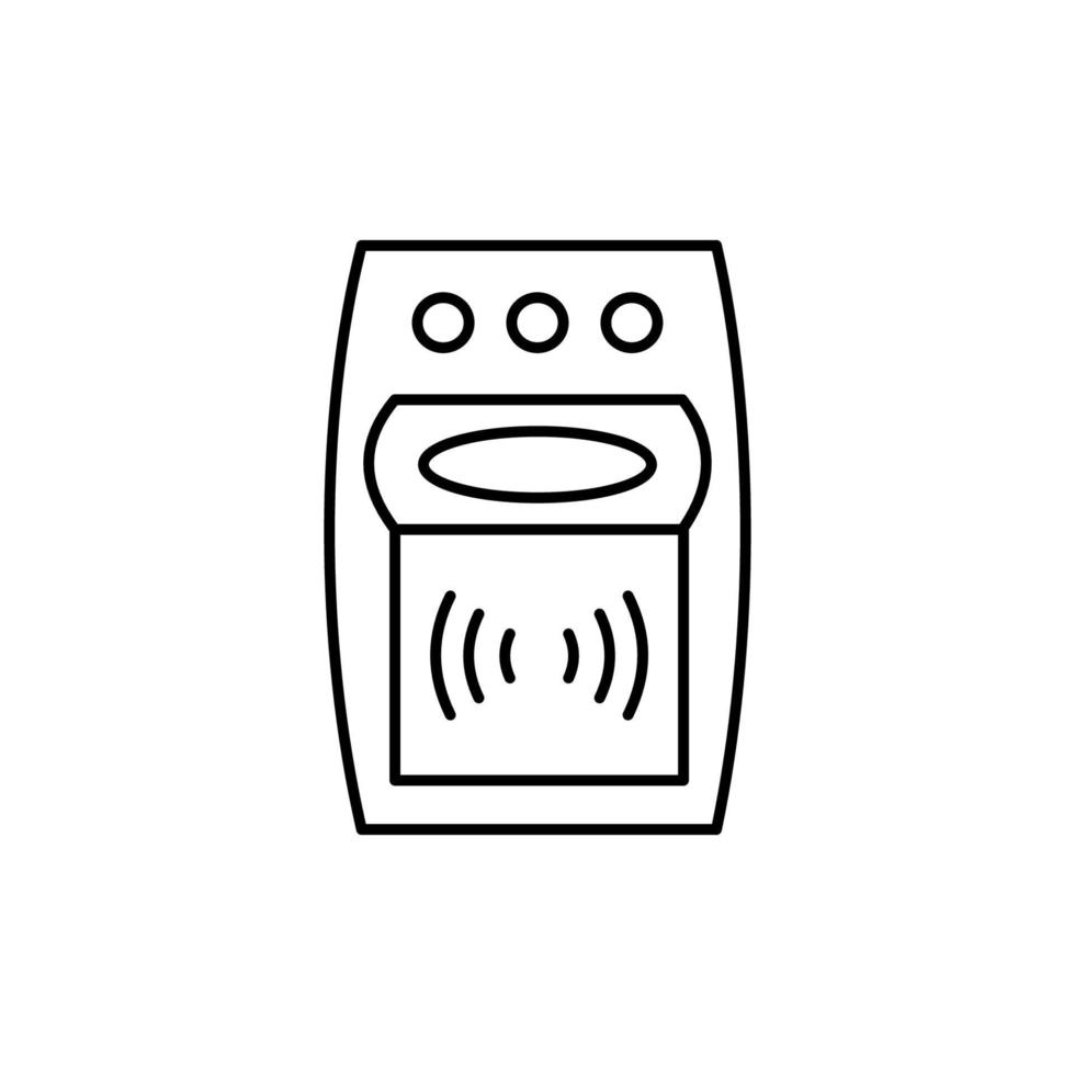 Nfc, payment, terminal vector icon