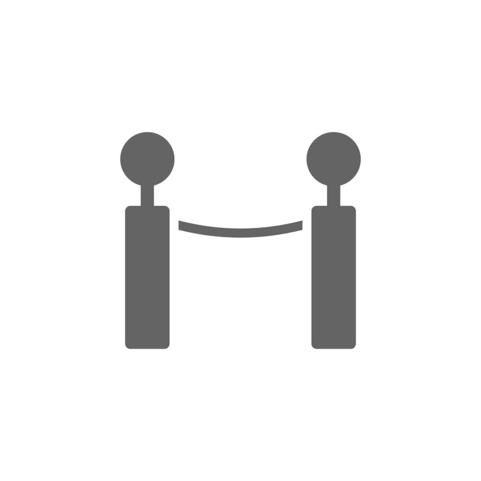 Music festival, access, security vector icon