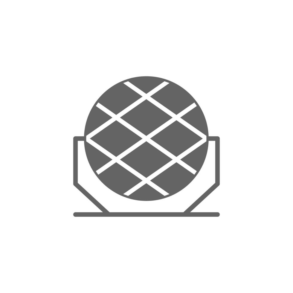 Music festival, electric, light, lamp vector icon