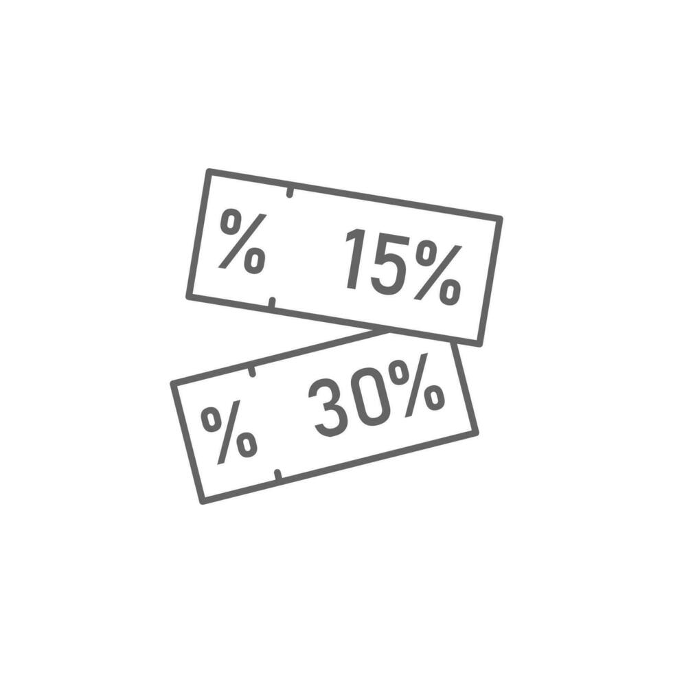 Sales, label, tag vector icon