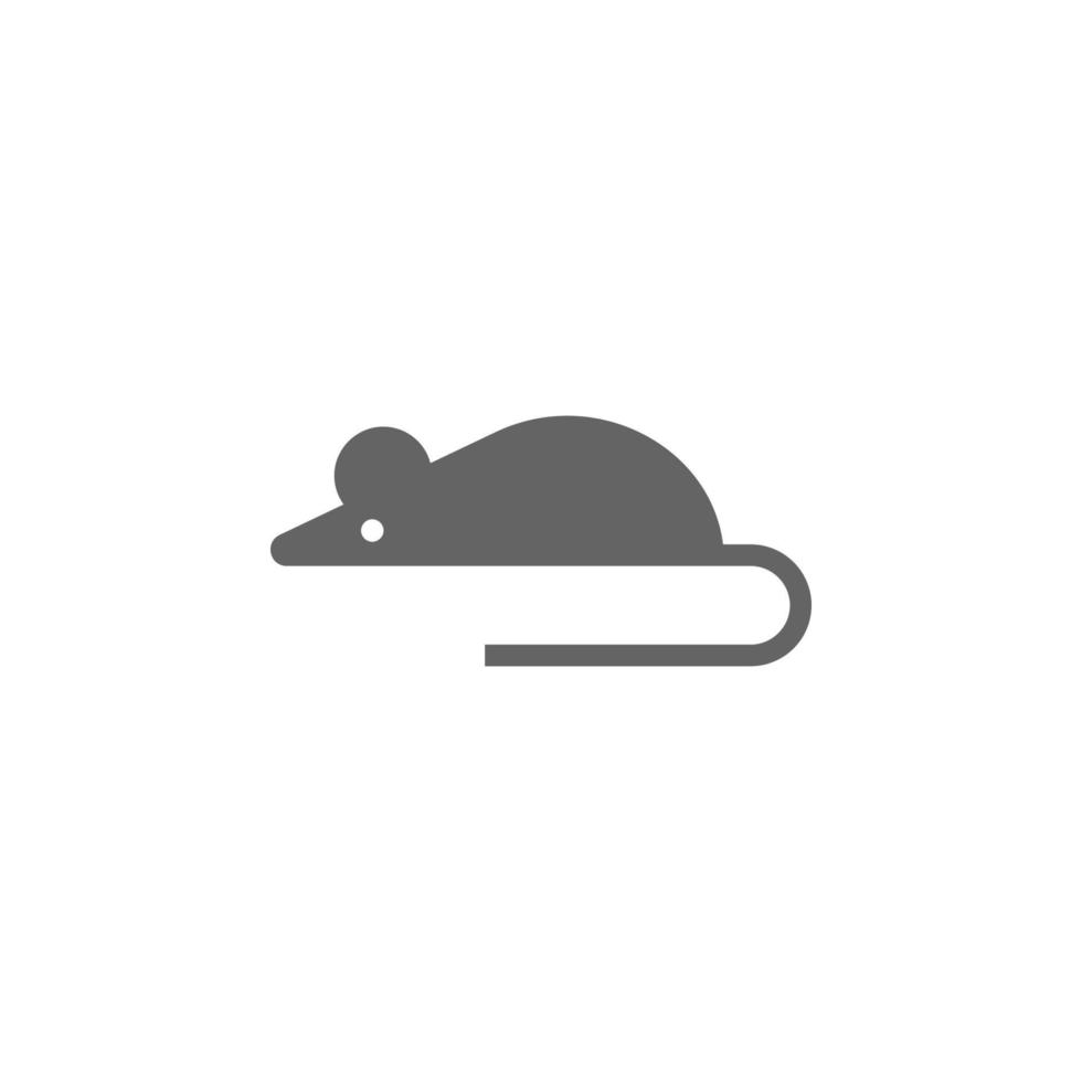 laboratory, mouse vector icon