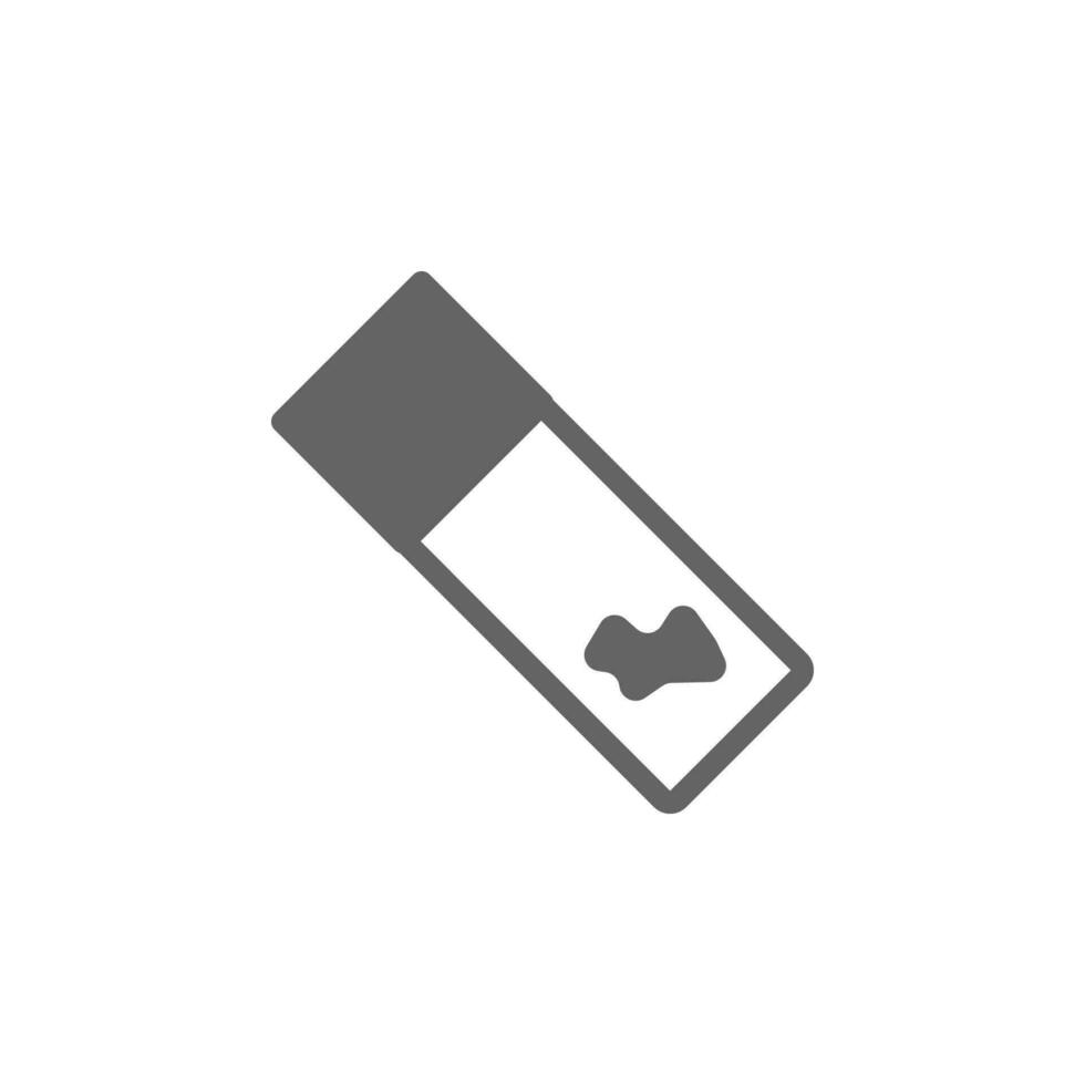 Laboratory, test battery vector icon