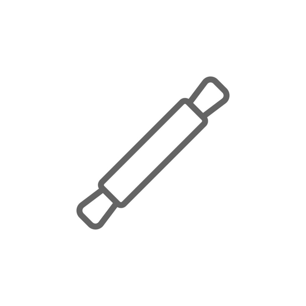 Rolling pin, Italy vector icon