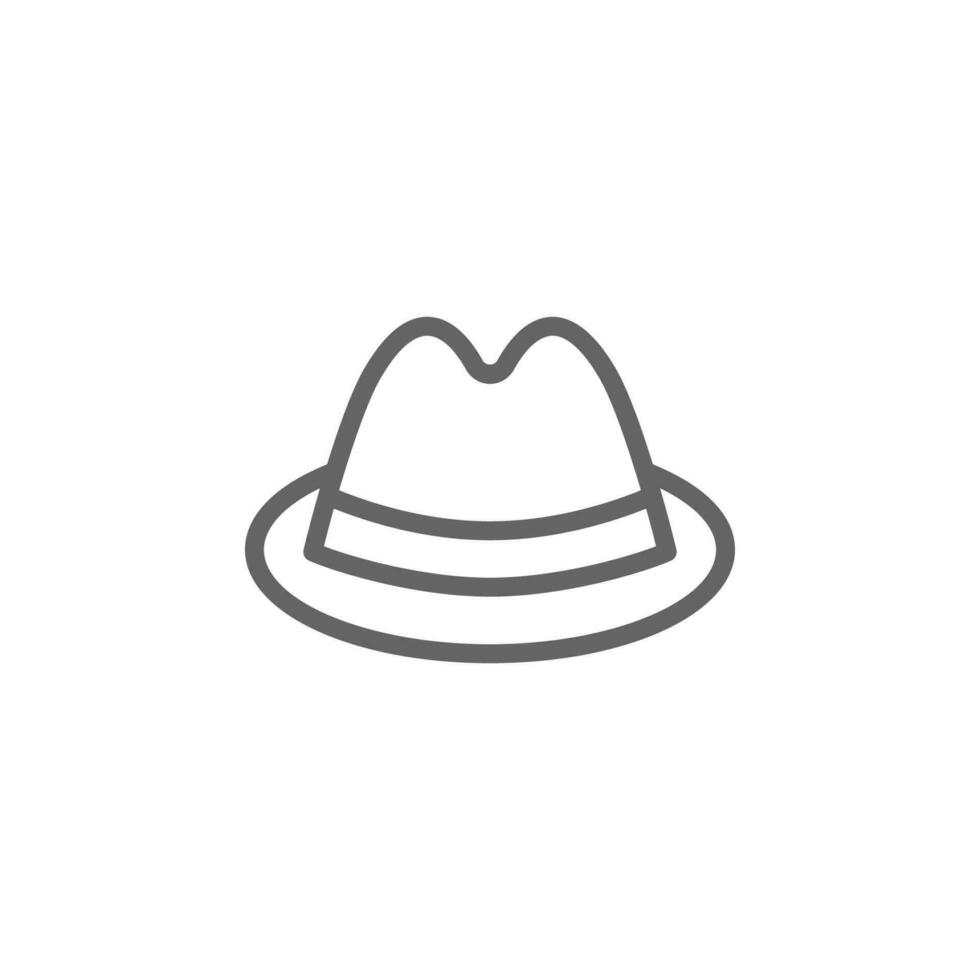 Hat, Italy vector icon