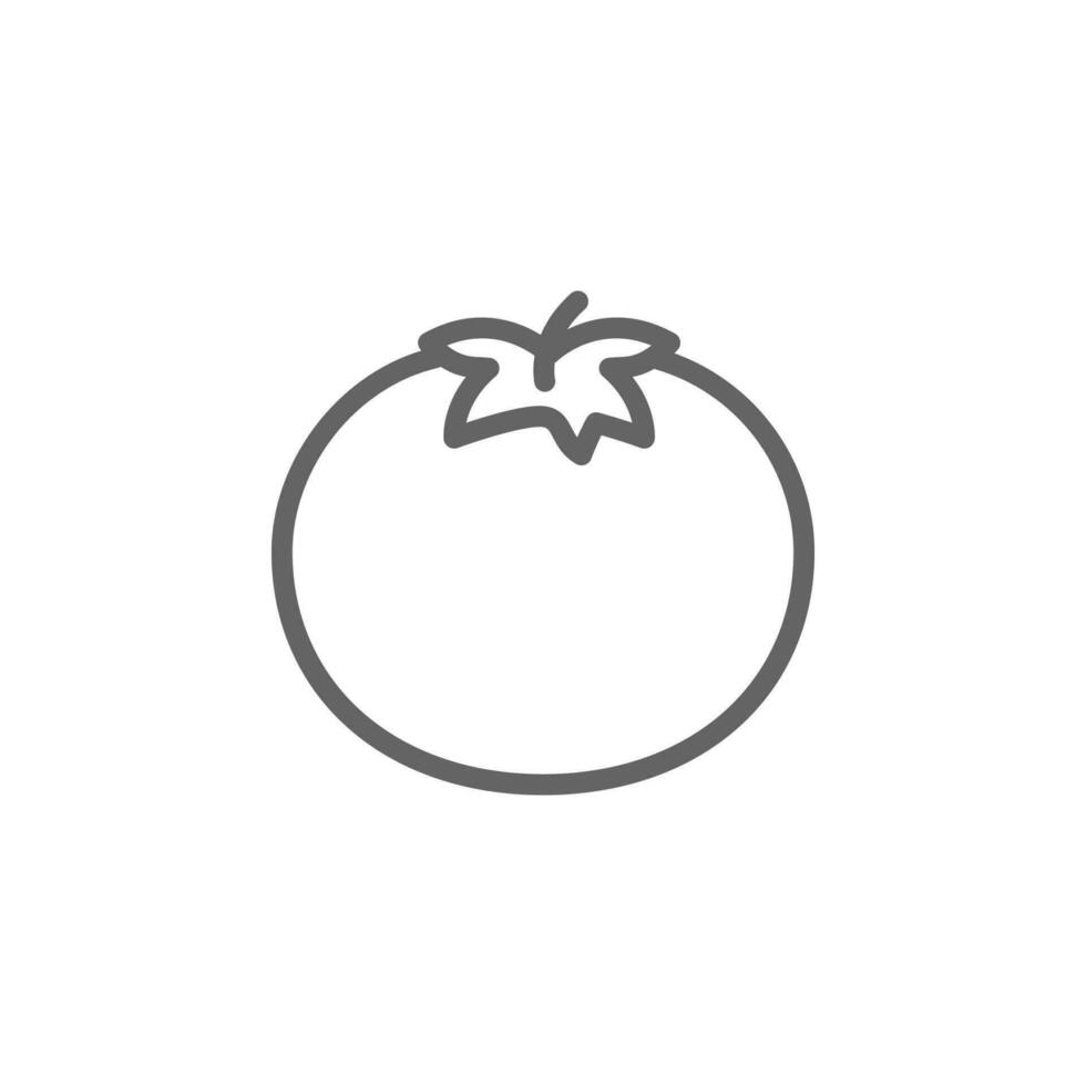 Tomato, Italy vector icon
