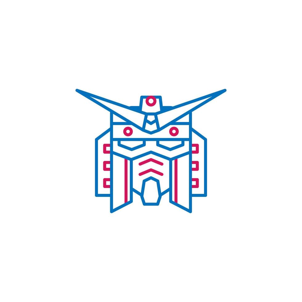 Japan, gundam vector icon