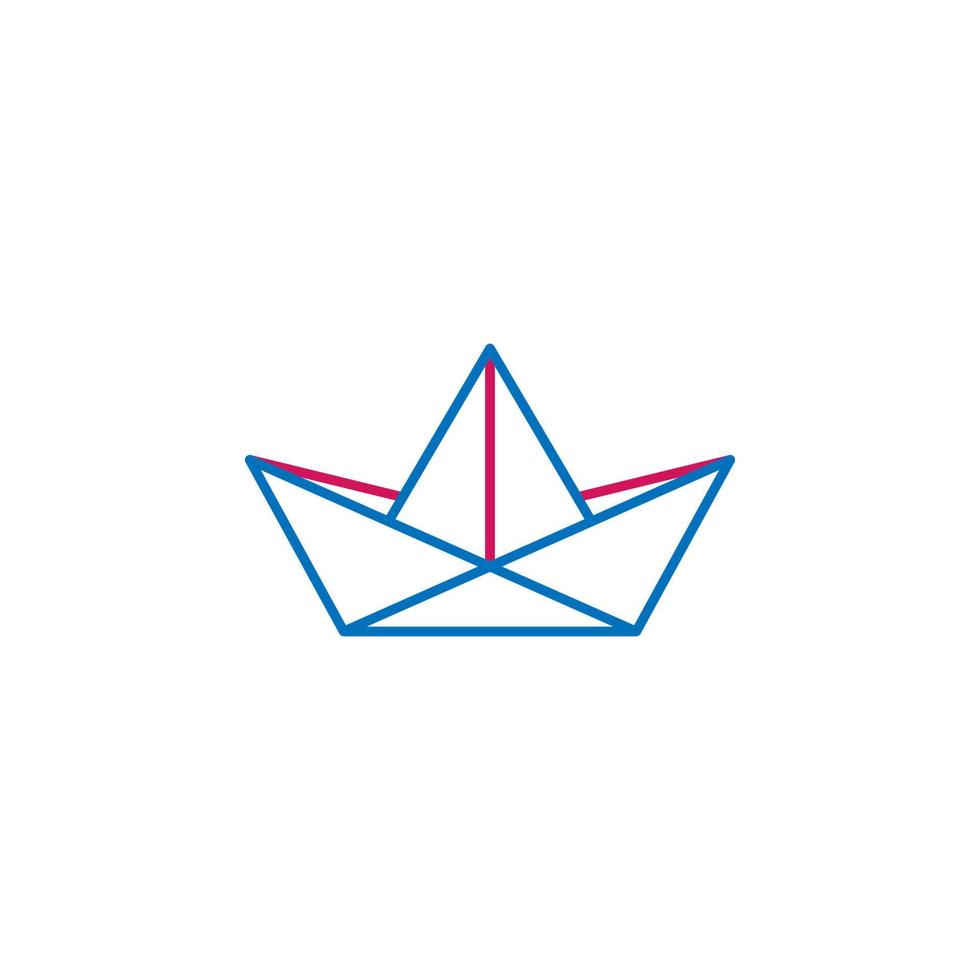 Japan, origami vector icon