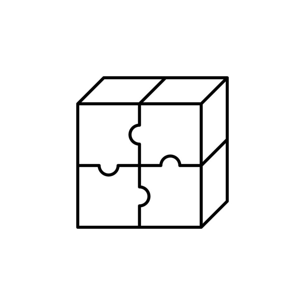 box, cube, customer vector icon