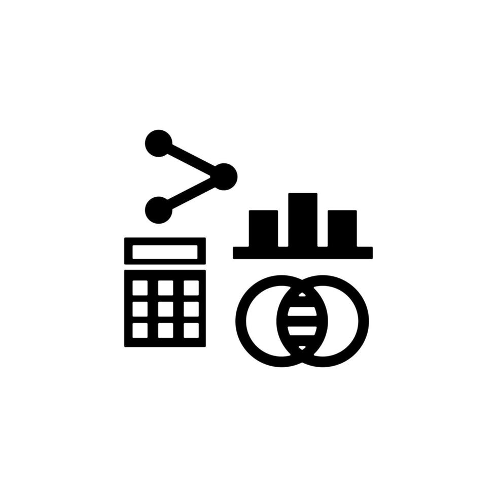 calculator, mathematical vector icon