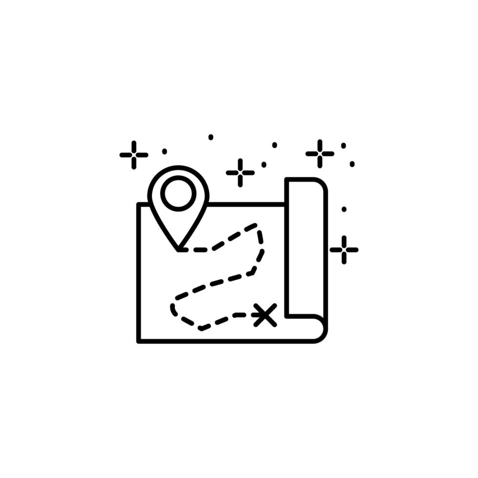 Map, location vector icon