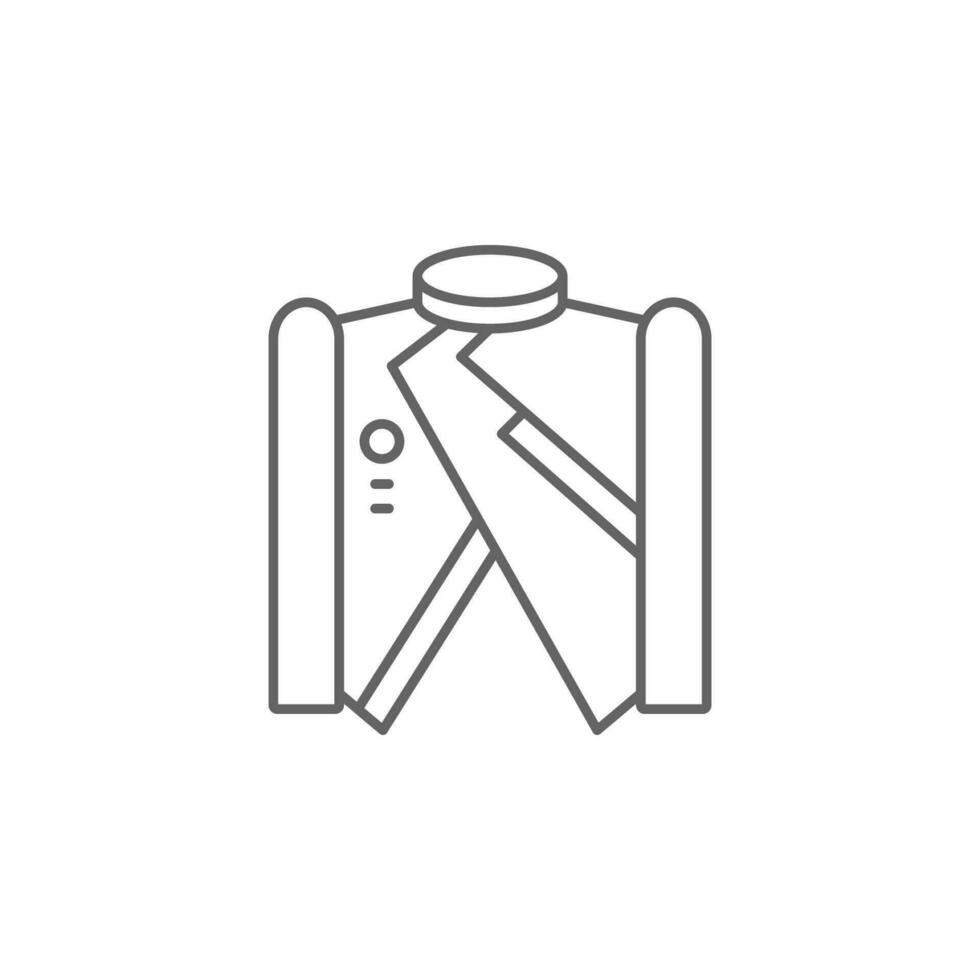 Jacket, technology vector icon