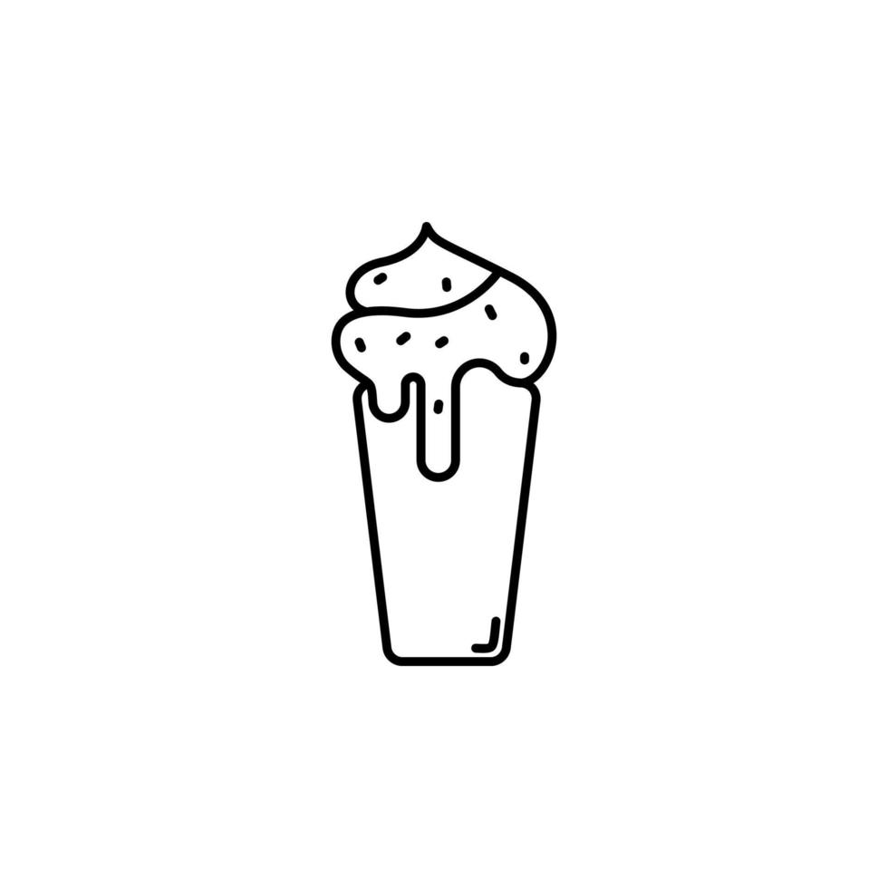 ice cream vector icon