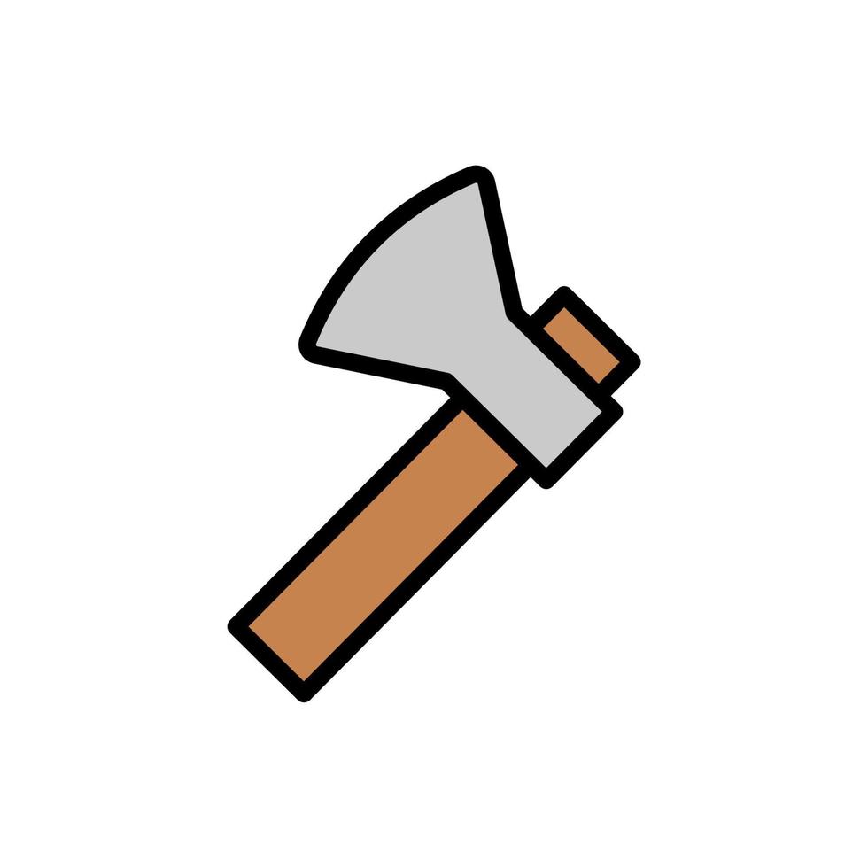 Ax, tool vector icon